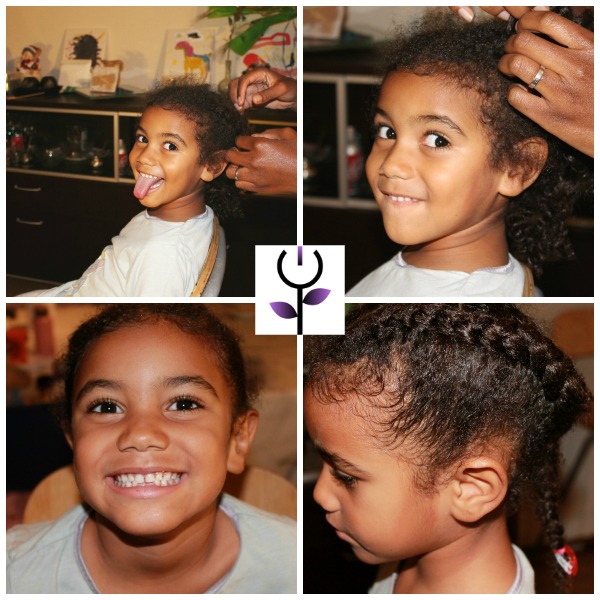 Peinado sencillo para niñas – Desirée Bela-Lobedde